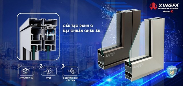 Thiết kế nổi bật của Xingfa hệ Class A