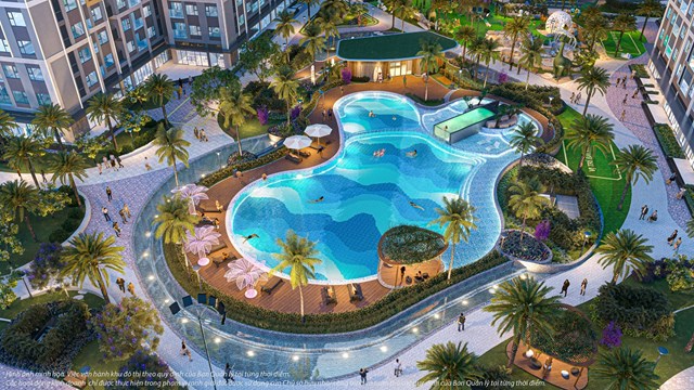 “Thiên đường Malibu thu nhỏ” đầy quyến rũ ngay dưới chân nhà, là nơi giải tỏa mọi căng thẳng, lo âu và tái tạo năng lượng cho cư dân mọi lứa tuổi