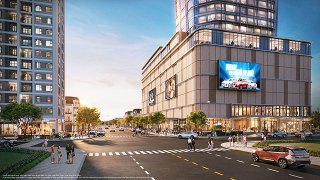 Quần thể Vincom Shophouse Diamond Legacy là sự kết hợp đột phá giữa TTTM, khách sạn và tòa căn hộ cao cấp