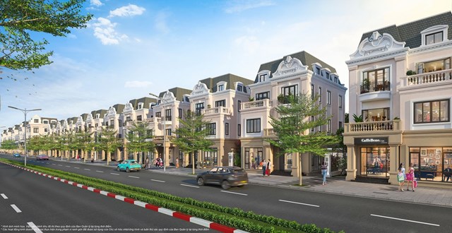 Kiến trúc đẳng cấp đem đến một vẻ đẹp hoàn hảo cho khu đô thị Vinhomes Golden Avenue