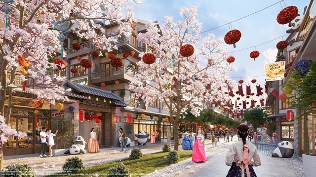 Văn hoá hiện đại - truyền thống Hàn Quốc tái hiện qua những con phố K-Town rực rỡ